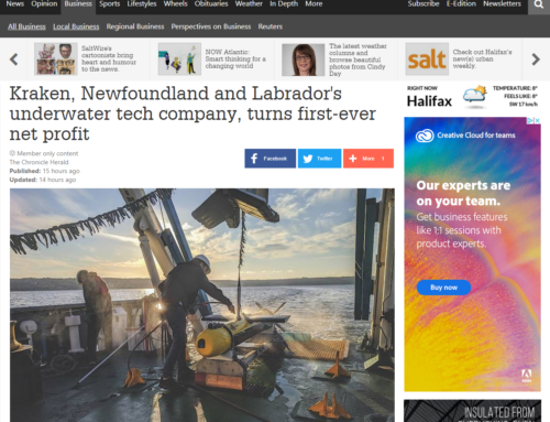 Kraken, Newfoundland and Labrador’s underwater tech company, turns first-ever net profit